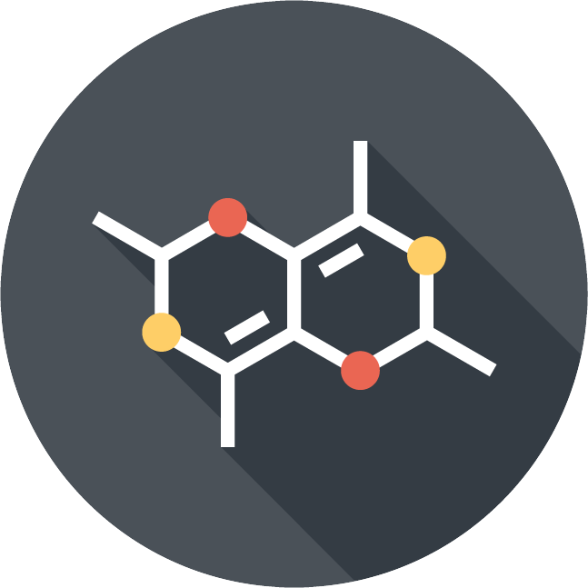 Icon of molecules that represents the CDC