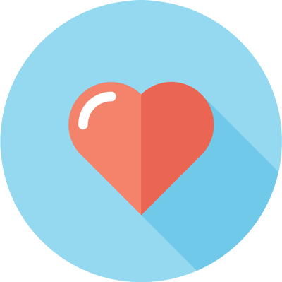 icon of a heart representing health